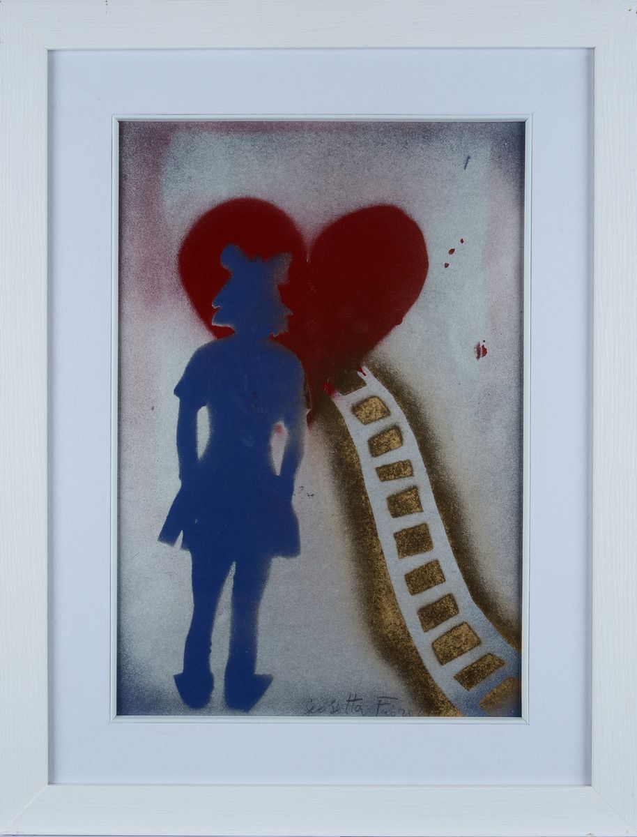 Giosetta Fioroni - Figura, Scala e Cuore