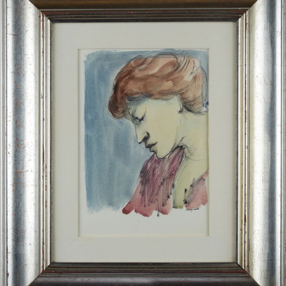 Domenico Purificato - Profilo di Donna
