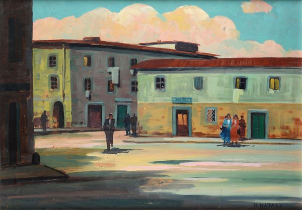 Renato Natali - Glimpse of Livorno