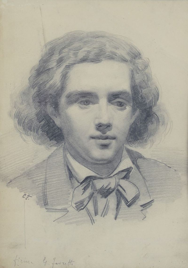 Attr. a Giacomo Favretto - Ritratto di Ragazzo