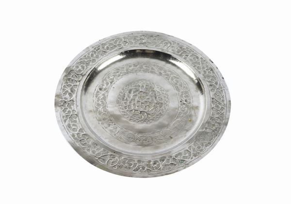 Round plate