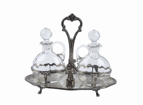 Stand for condiment cruets  - Auction ANTIQUES - Galleria Pananti Casa d'Aste