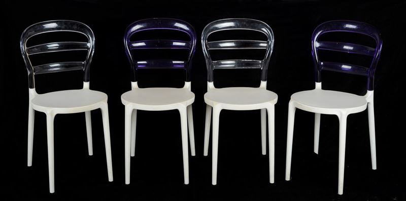 Quattro Sedie Miss Bibi Kartell