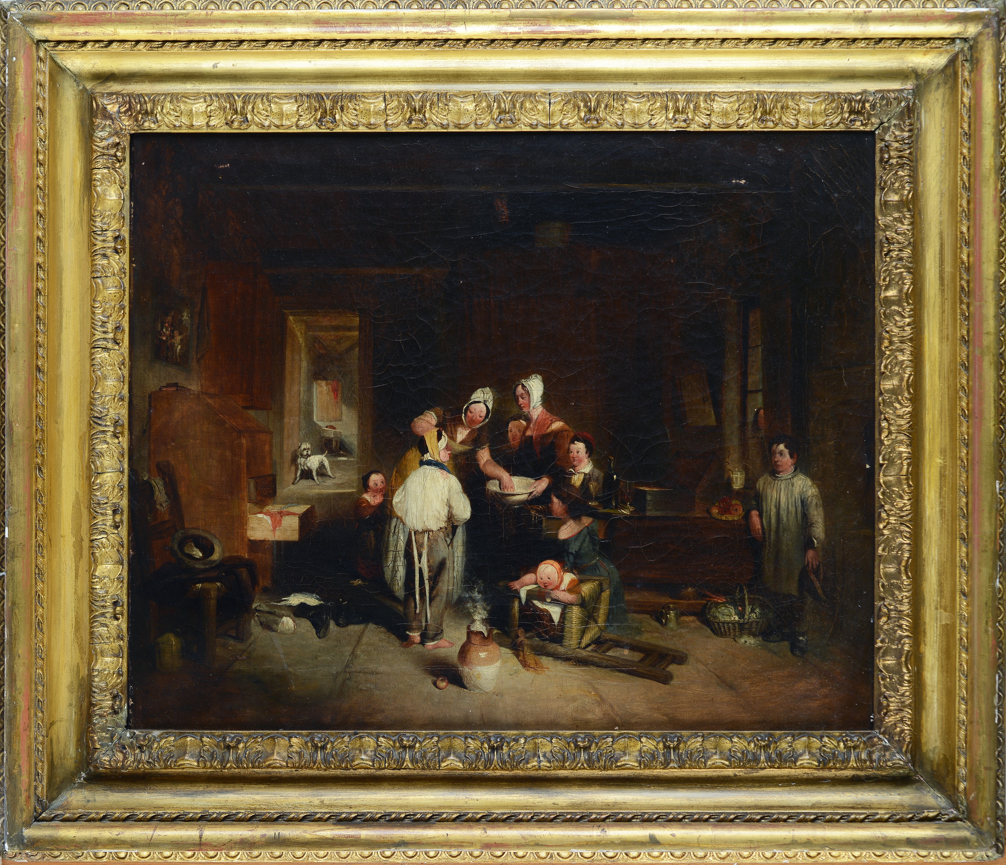 Scuola Inglese, XIX Sec. - La Medicazione