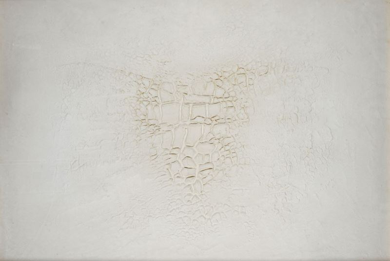 Alberto Burri - Cretto Bianco