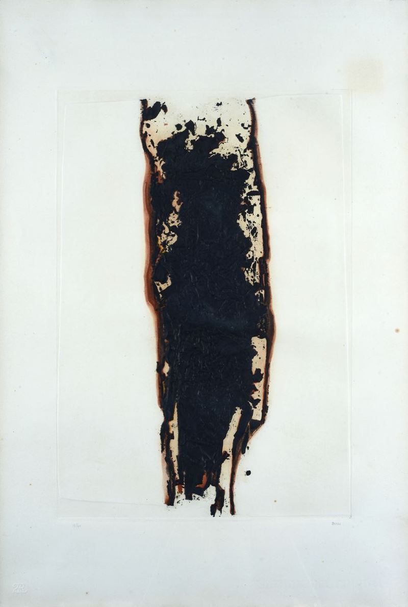 Alberto Burri - Combustione