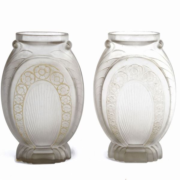 Pair of Deco vases