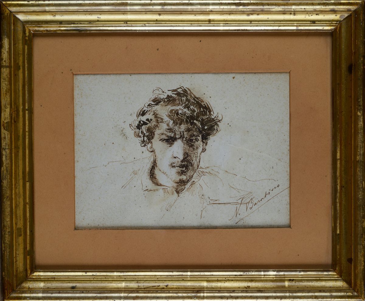 Nicolò Barabino - Autoritratto