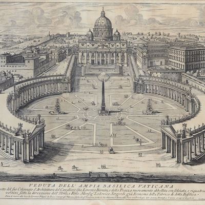 Veduta Dell'ampia Basilica Vaticana