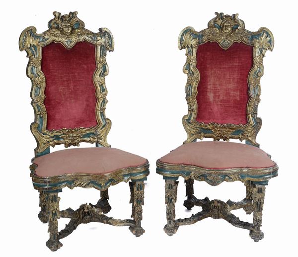 Pair of armchairs