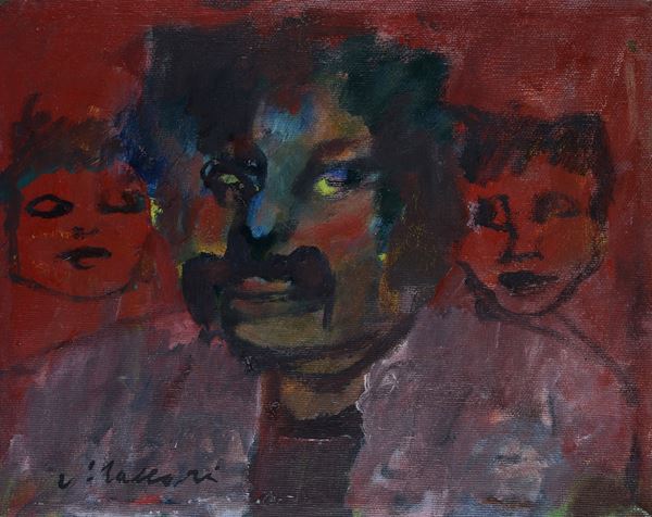 Mino Maccari - Three faces