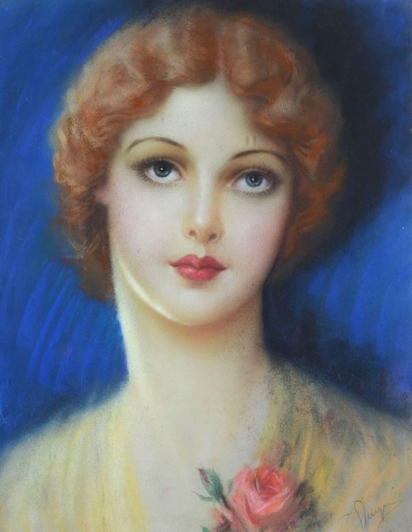 Giovanni Guerzoni - Portrait of a girl