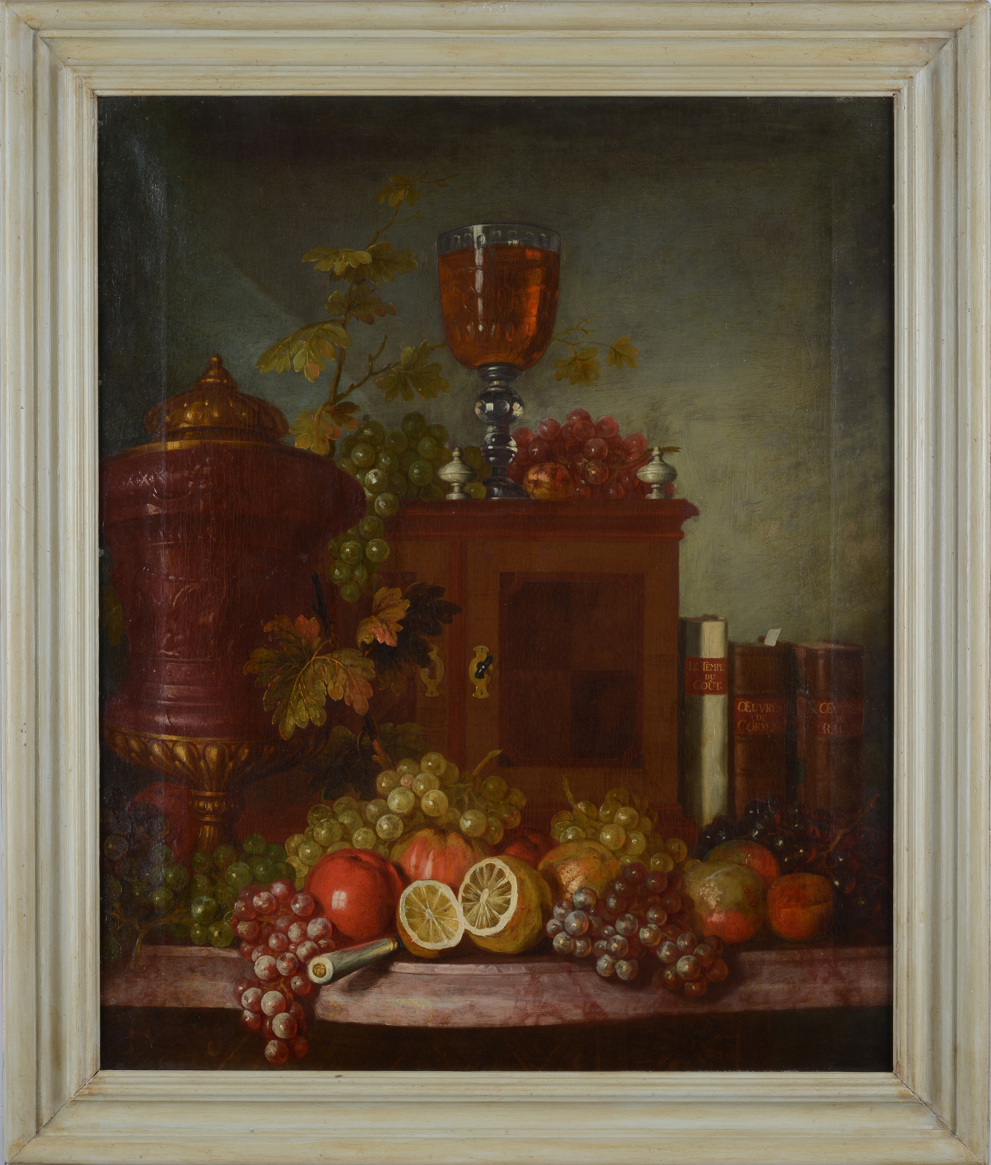 Scuola Francese, XVIII Sec. - Coppia di Nature Morte