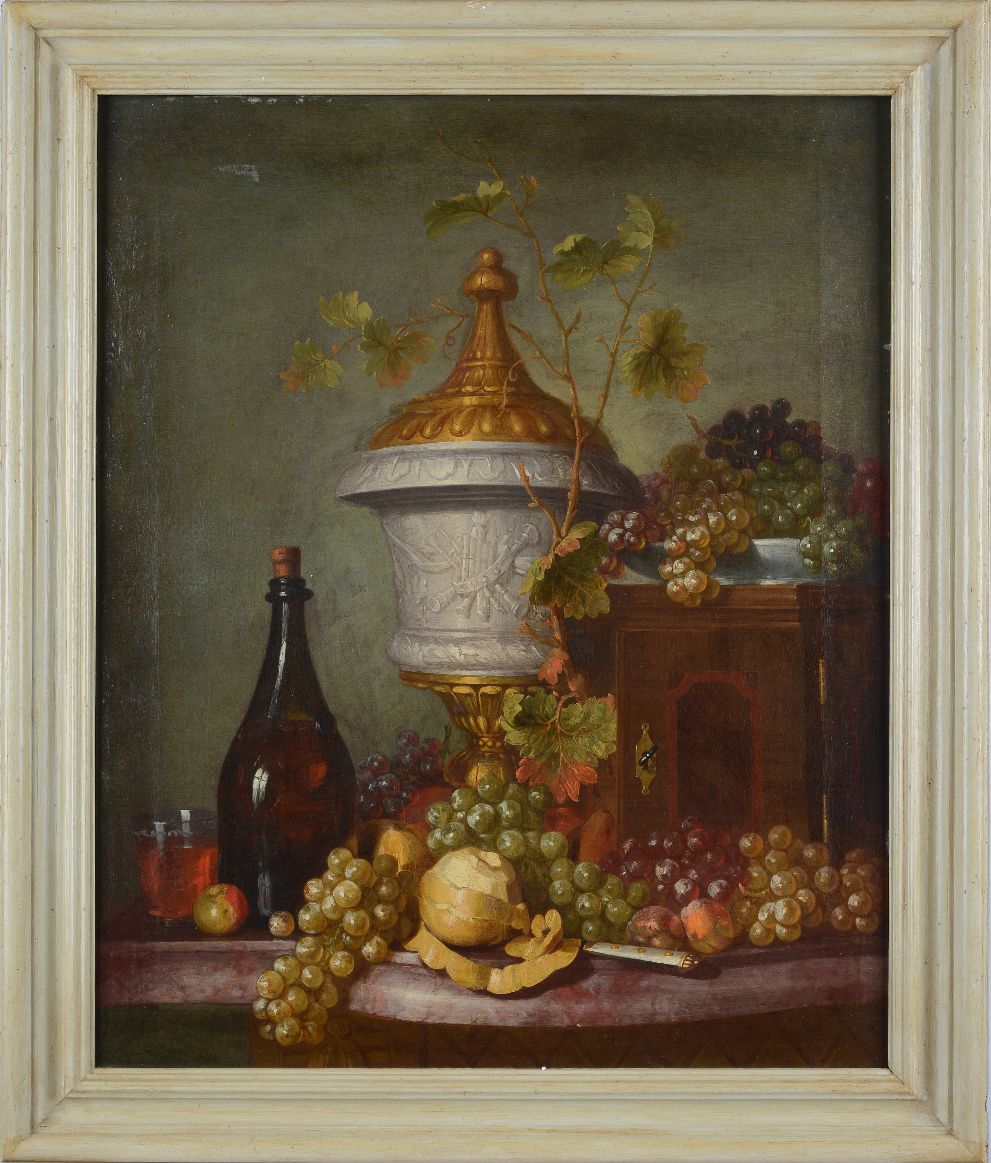 Scuola Francese, XVIII Sec. - Coppia di Nature Morte
