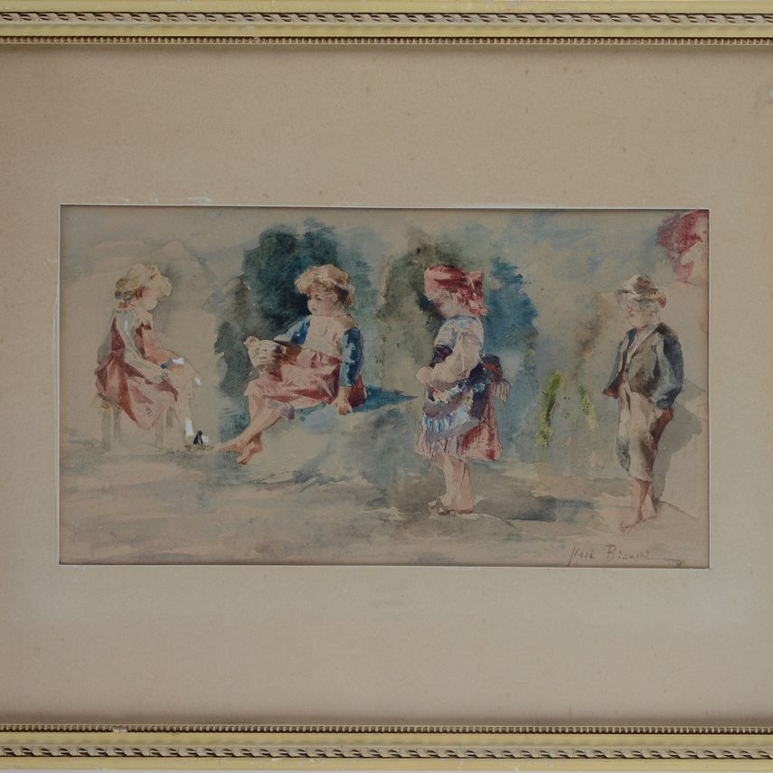 Mosè Bianchi - Bambini
