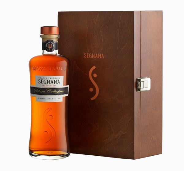 FERRARI - TRENTO 1902 - 1 bottiglia di Grappa Segnana Solera di Solera Collezioni 2L in cassetta legno