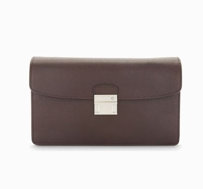 Mb Sartorial Clutch Bag Tobacco Clutch Pochette