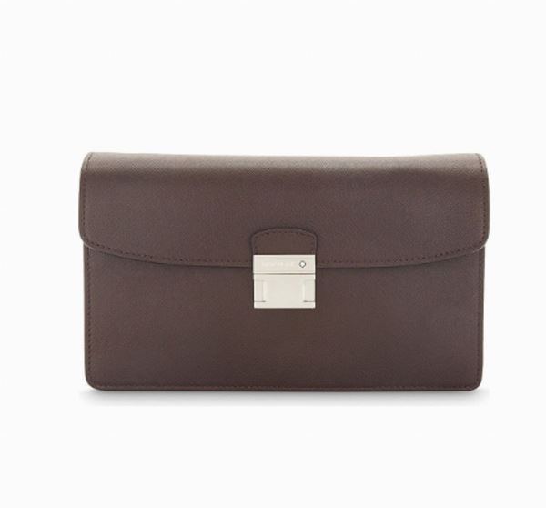 MONTBLANC - MB Sartorial Clutch Bag Tobacco Clutch Pochette