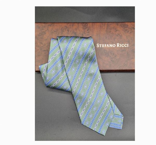 STEFANO RICCI - Cravatta in seta collezione autunno 2022/23