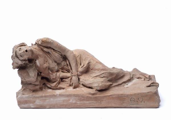 Arturo Viligiardi - Woman lying down