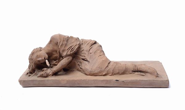 Arturo Viligiardi - Woman lying down
