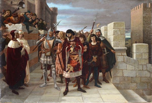 Scuola Senese, XIX sec. - Count Ugolino