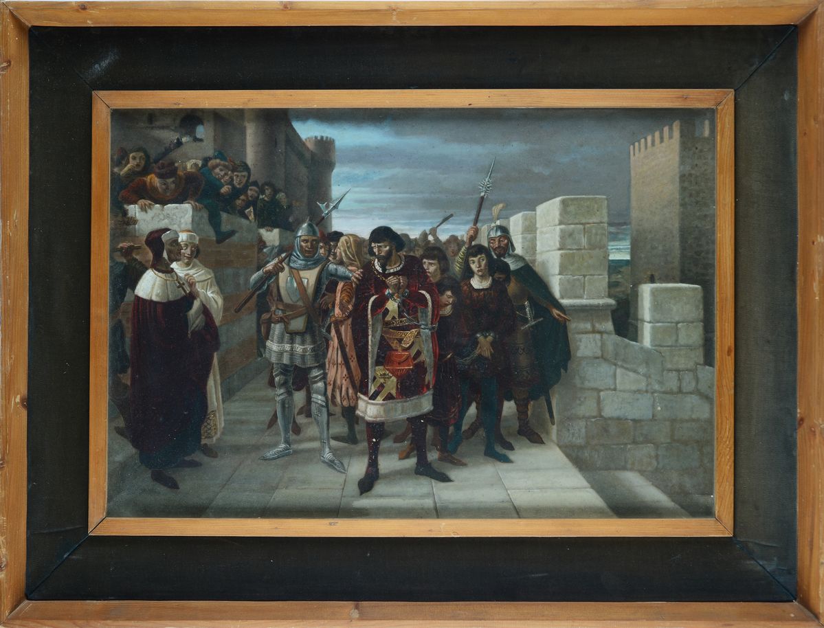 Scuola Senese, XIX Sec. - Il Conte Ugolino