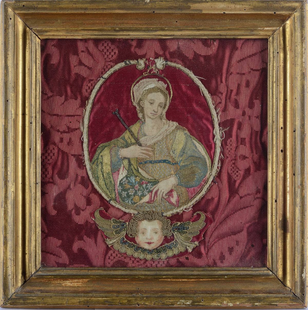 Scuola Toscana, XVII Sec. - Santa Zita e Cherubino