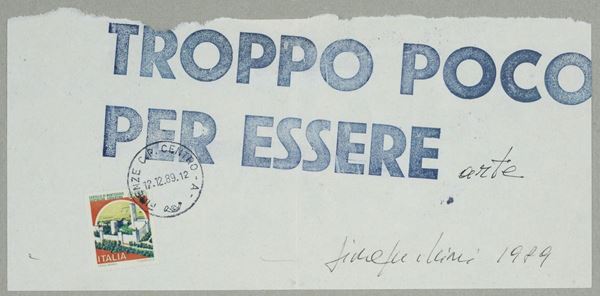 Giuseppe Chiari - Troppo poco per essere...arte
