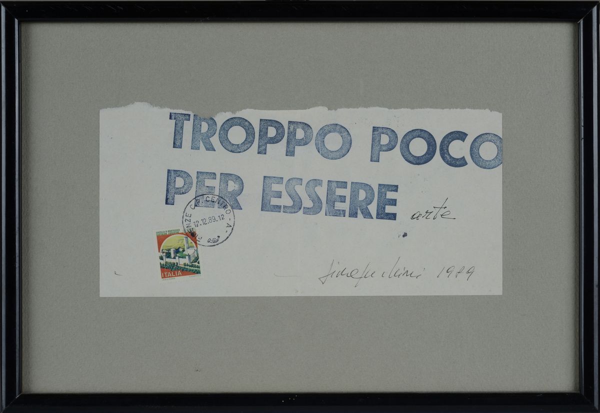 Giuseppe Chiari - Troppo Poco per Essere...arte