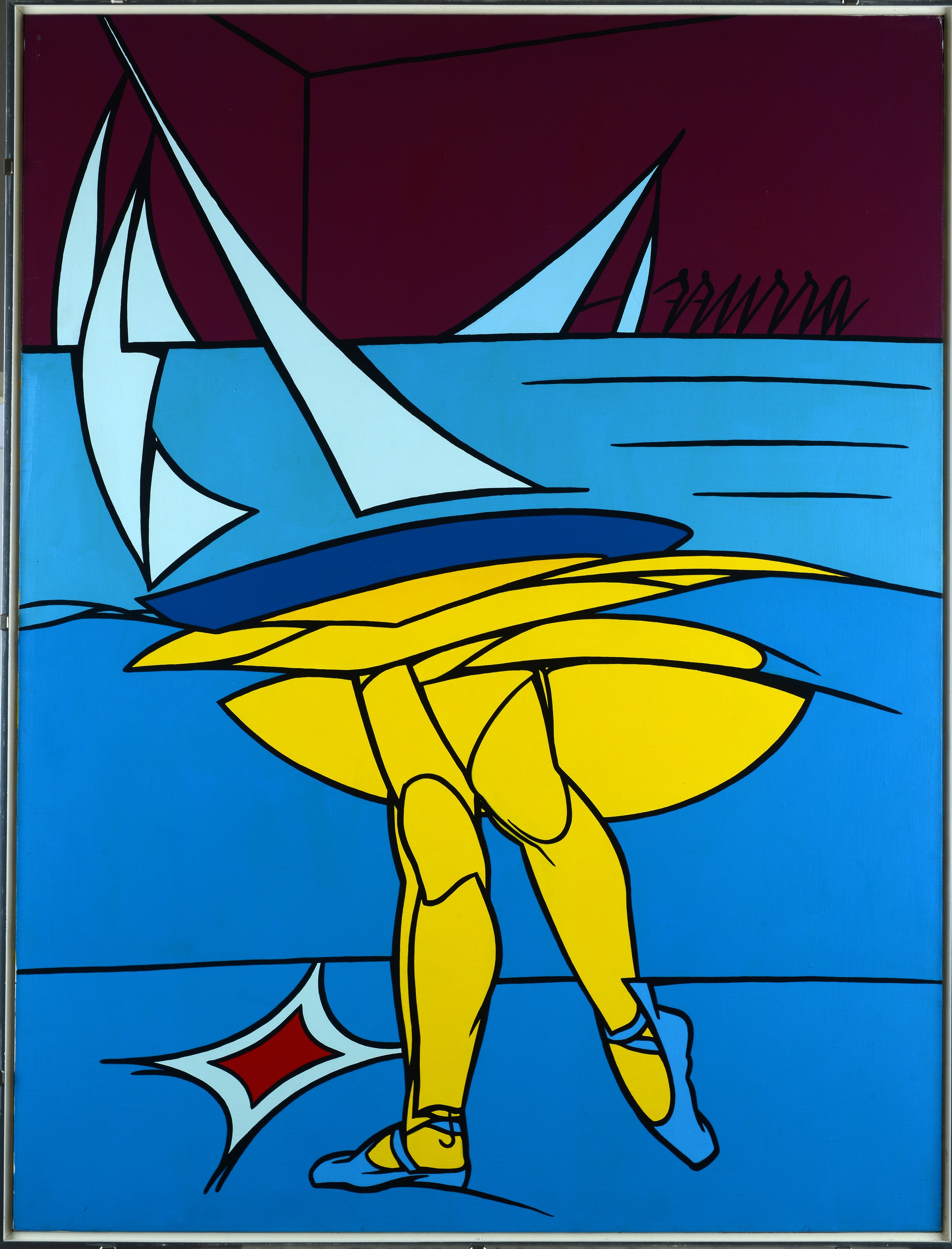 Valerio Adami - Azzurra