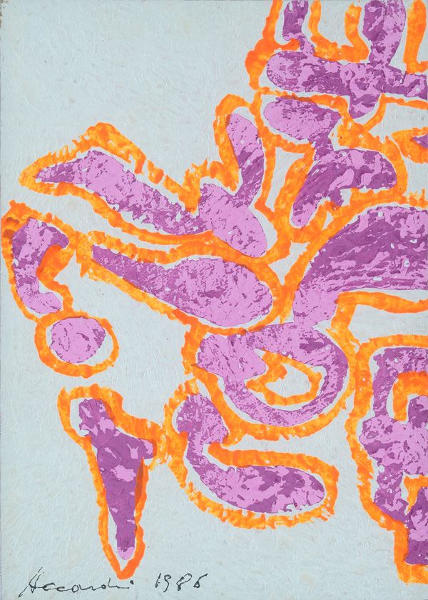 Carla Accardi - Orange-violet