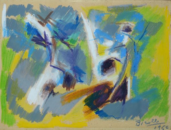 Renato Birolli - Collina di olivi