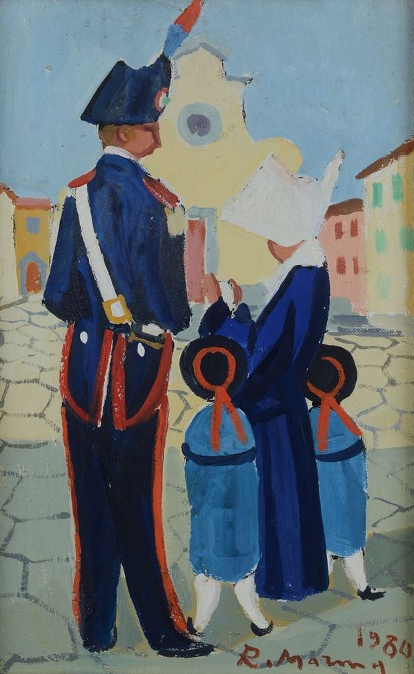 Rodolfo Marma - Carabiniere e monachina