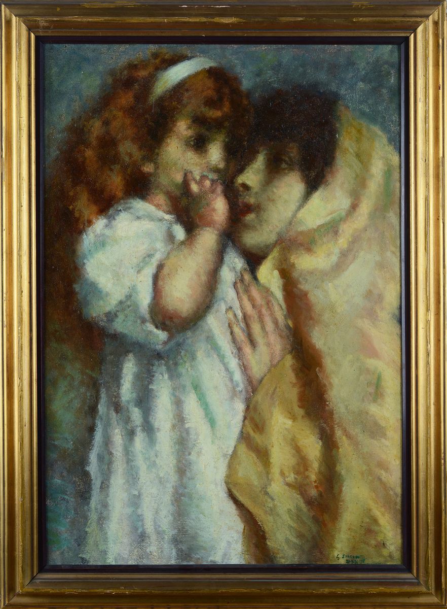 Anonimo, XX Sec. - Madre e Figlia (da Tranquillo Cremona)