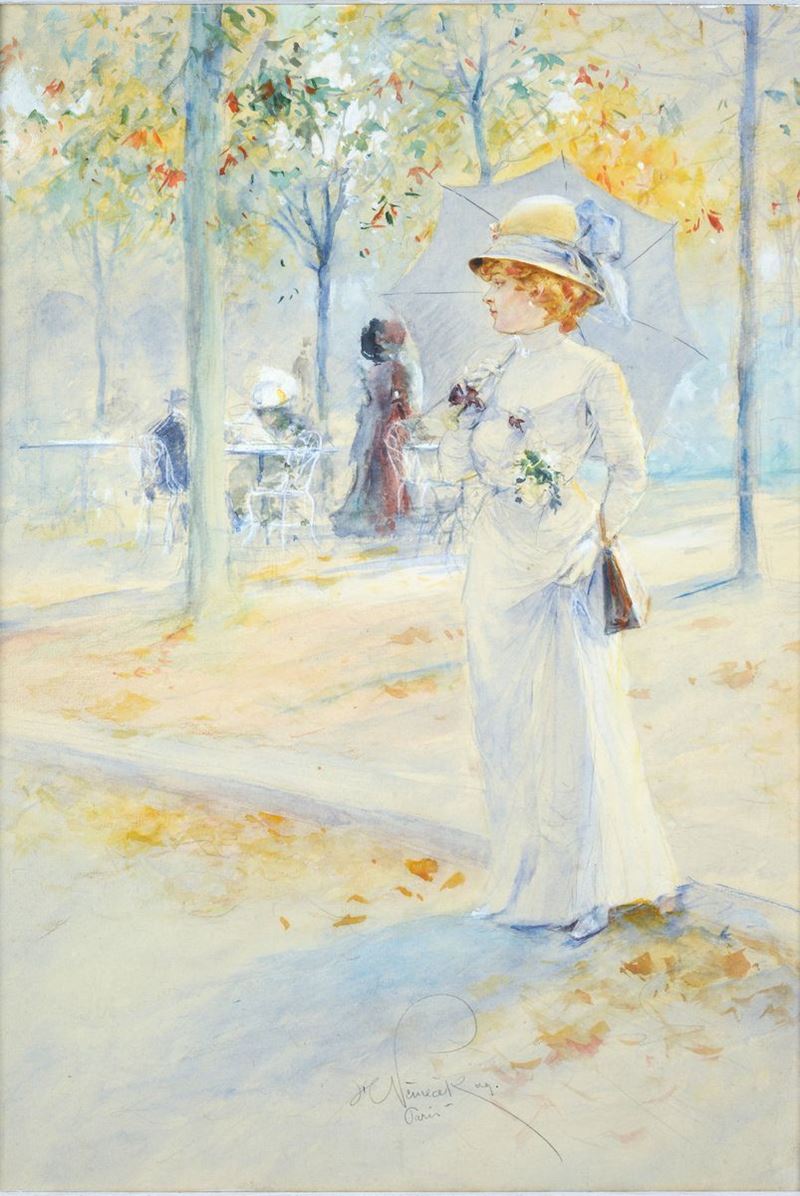 Herman Nemecek - Signora ai Giardini