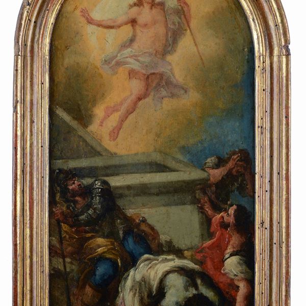 Scuola Italia Centrale, XVII sec. - Cristo Risorto