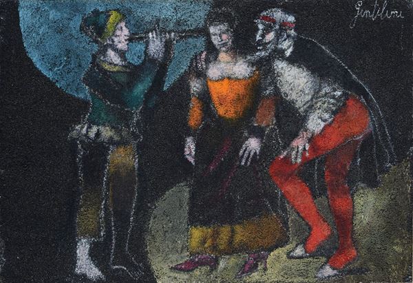 Franco Gentilini - The masks