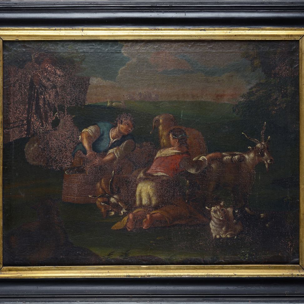 Anonimo, XVIII - XIX Sec. - Pastori con Armenti
