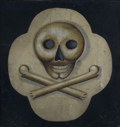 Teschio con Tibie Incrociate (memento Mori)