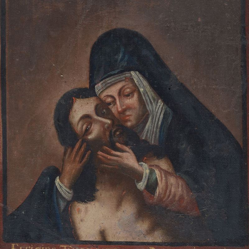 Anonimo, XIX Sec. - Compianto sul Cristo