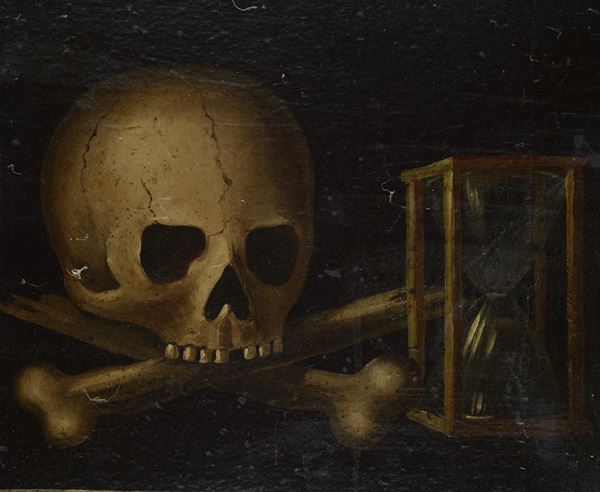 Anonimo, fine XVIII sec. - Memento mori