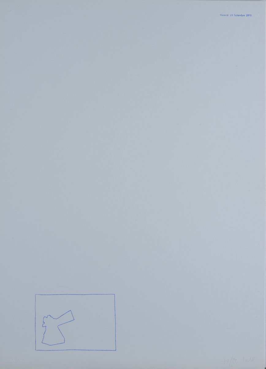 Alighiero Boetti - Dodici Forme dal 10 Giugno 1967