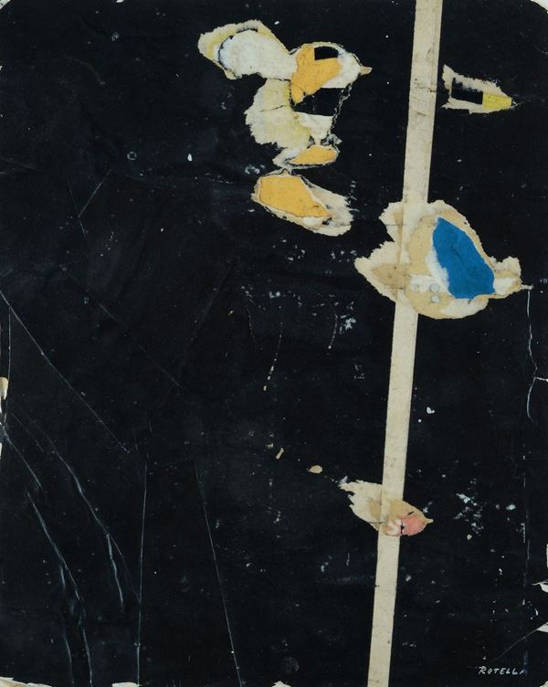 Mimmo Rotella - Senza titolo
