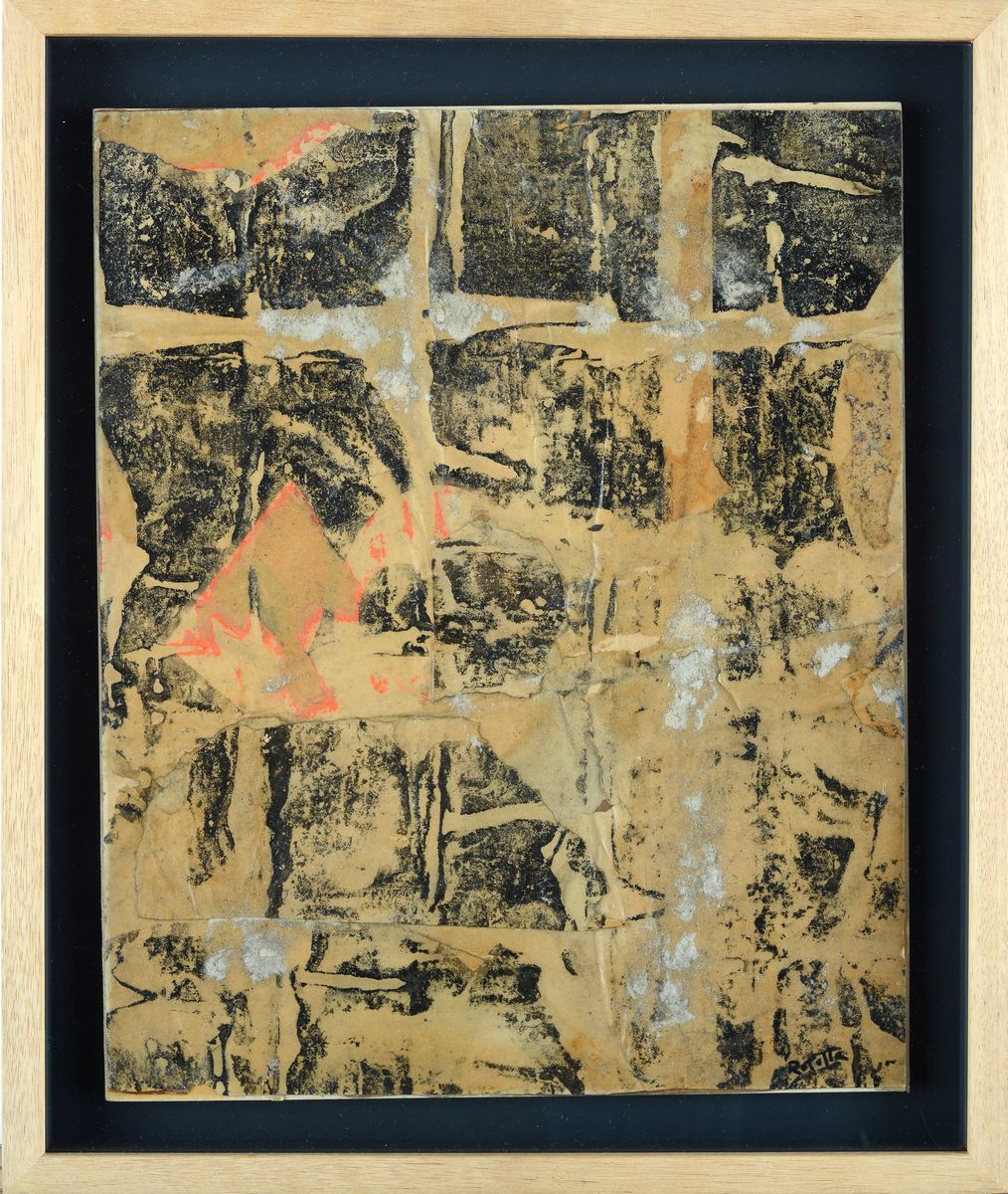 Mimmo Rotella - Senza Titolo