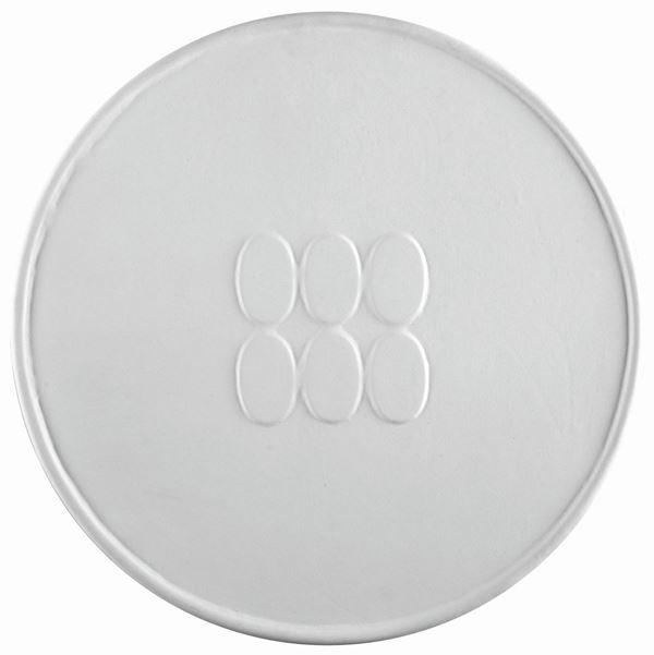 Turi Simeti - Six white ovals
