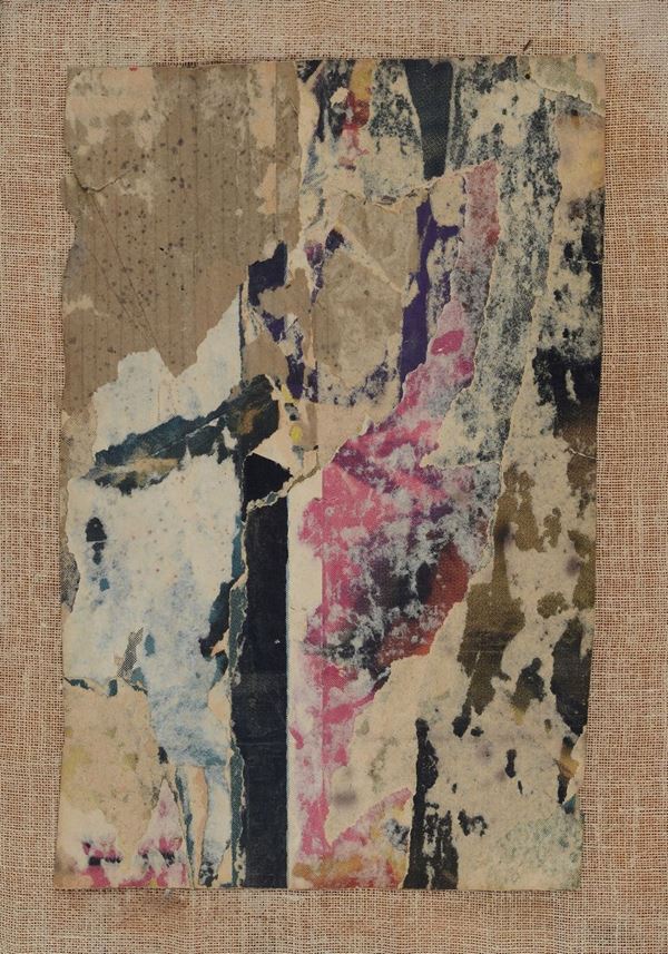Mimmo Rotella - Senza titolo