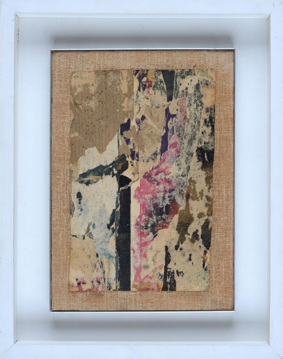 Mimmo Rotella - Senza Titolo