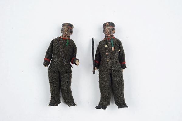 Pair of toy soldiers  - Auction ANTIQUES - Galleria Pananti Casa d'Aste