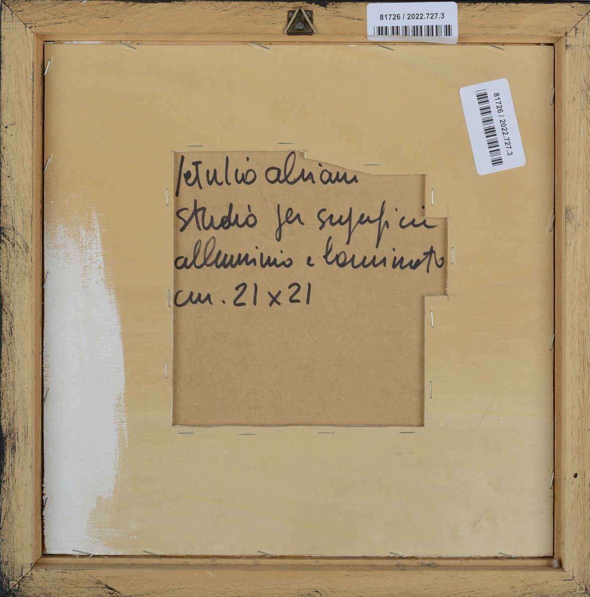 Getulio Alviani - Studio per Superficie